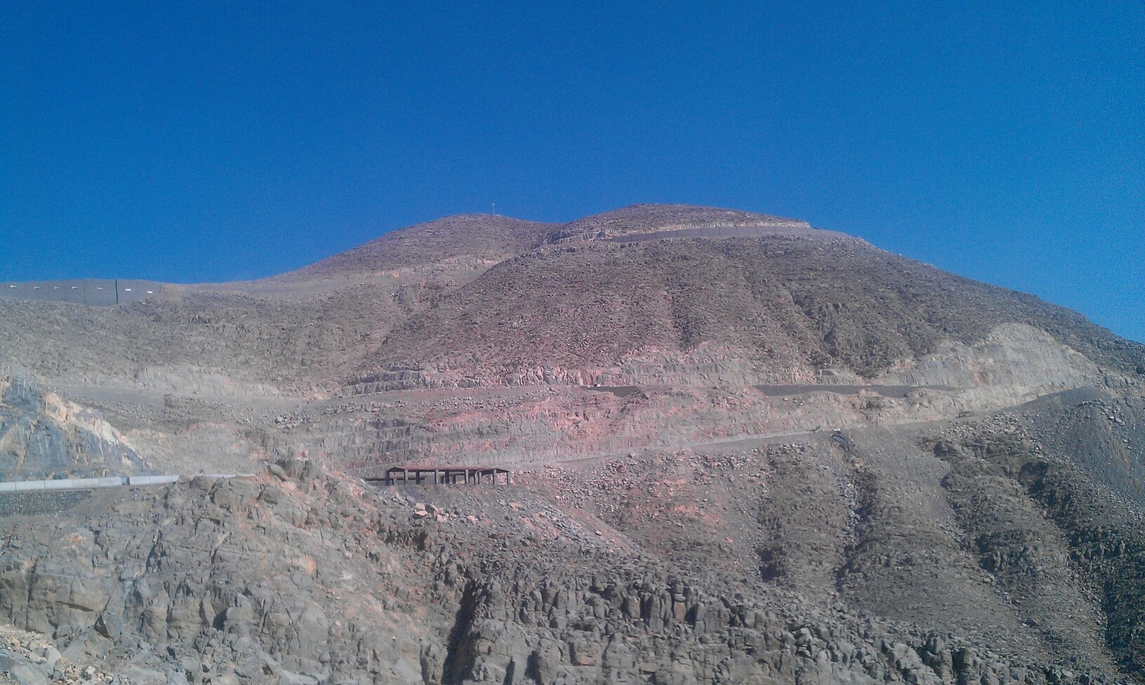 Sinai mountain landscape at twilight